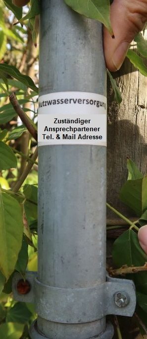 Satzung Nutzwasserversorgung Rohracker 1936 Galerie Bild 1